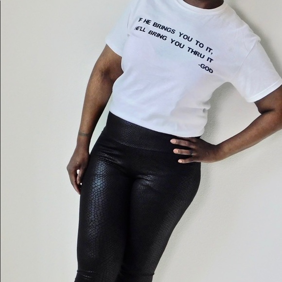 Feelin Snakesh High Waisted Leggings - Picture 2 of 2